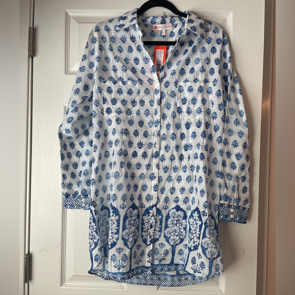 Jude Connally lightweight tunic top nwt medium